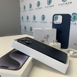 💙📱 iPhone 15 Pro Max 512 GB Unlocked BH100%🔋 Case And Headphones For Free 💙📱