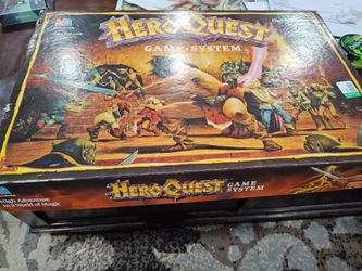 Milton Bradley Hero Quest Board Game System 1989/1990 *INCOMPLETE*