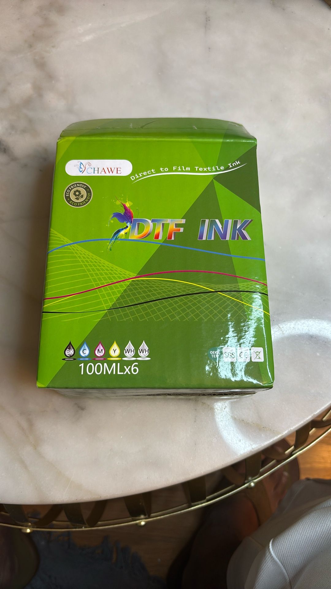 Premium DTF Ink 600ML- DTF Transfer Ink for PET Film, Refill for DTF Printers Epson ET-8550, XP-15000, L1800, L805, R1390, R2400, Heat Transfer Printi