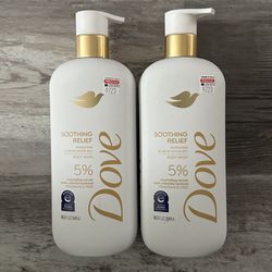 Dove Soothing Relief Body Wash 18.5 Fl Oz $7 Each 