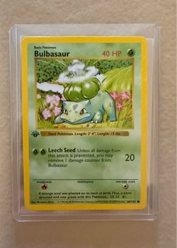1st Edition Bulbasaur