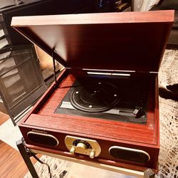 Studebaker record Player And Stand 