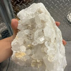 Large clear quartz