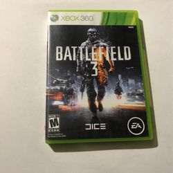 BattleField 3  For Xbox 360