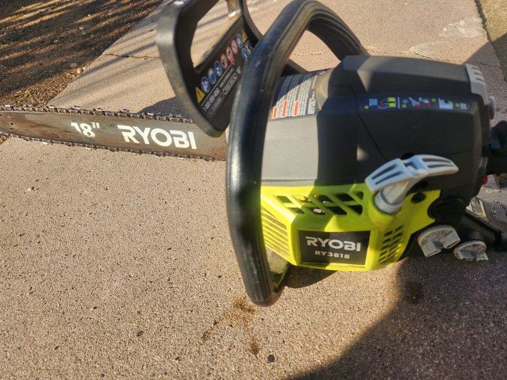 18 Inch Ryobi Chainsawnull