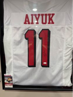 Brandon Aiyuk autographed jersey