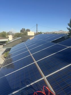 Solar Panels: Pressure Wash