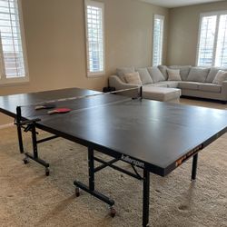 Ping-pong table rarely used