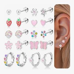 Set of Cute Earrings for your baby girl!(:25