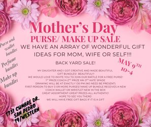 Big Purse/make up sale