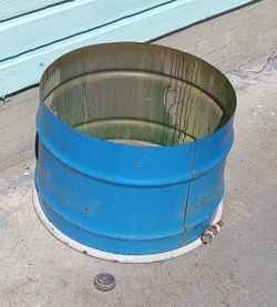 Fire Pit With Removable Base And Removable Vents