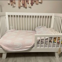 Convertible Baby Crib And Mattress 