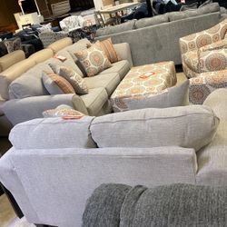 Brand new sofa $600 brand new loveseat $600 brand new cocktail ottoman $250 brand new accent chairs for 399 each