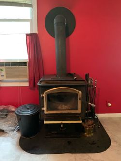 Fire place with accessories