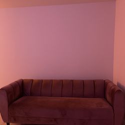 Purple Velvet Couch