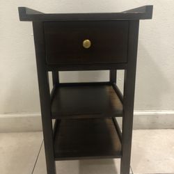 Small Brown Side Table 