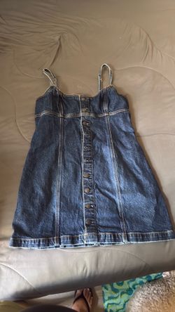 American Eagle Button Down Denim   Dress