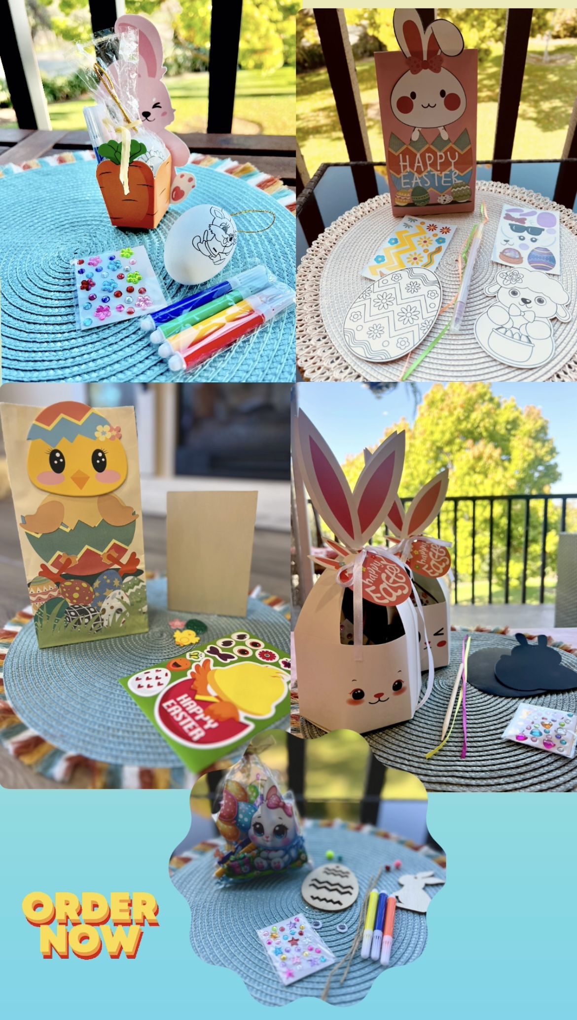 Easter Crafts/ Easter Baskets/ Kids Crafts/ Egg Hunting/ Gathering/ Event / Birthday