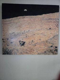1st Moon landing paintings