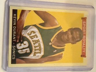 Kevin Durant Seattle Sonics Sport Royalty Card