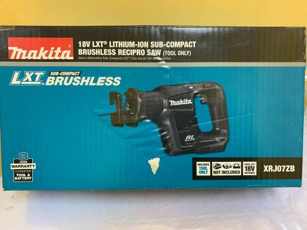 Makita 18-Volt LXT Lithium-Ion Sub-Compact Brushless Cordless Reciprocating Saw (Tool-Only