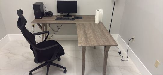Office L shape big desk-2 available (price per)