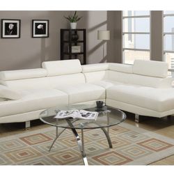 White Sectional Brand New