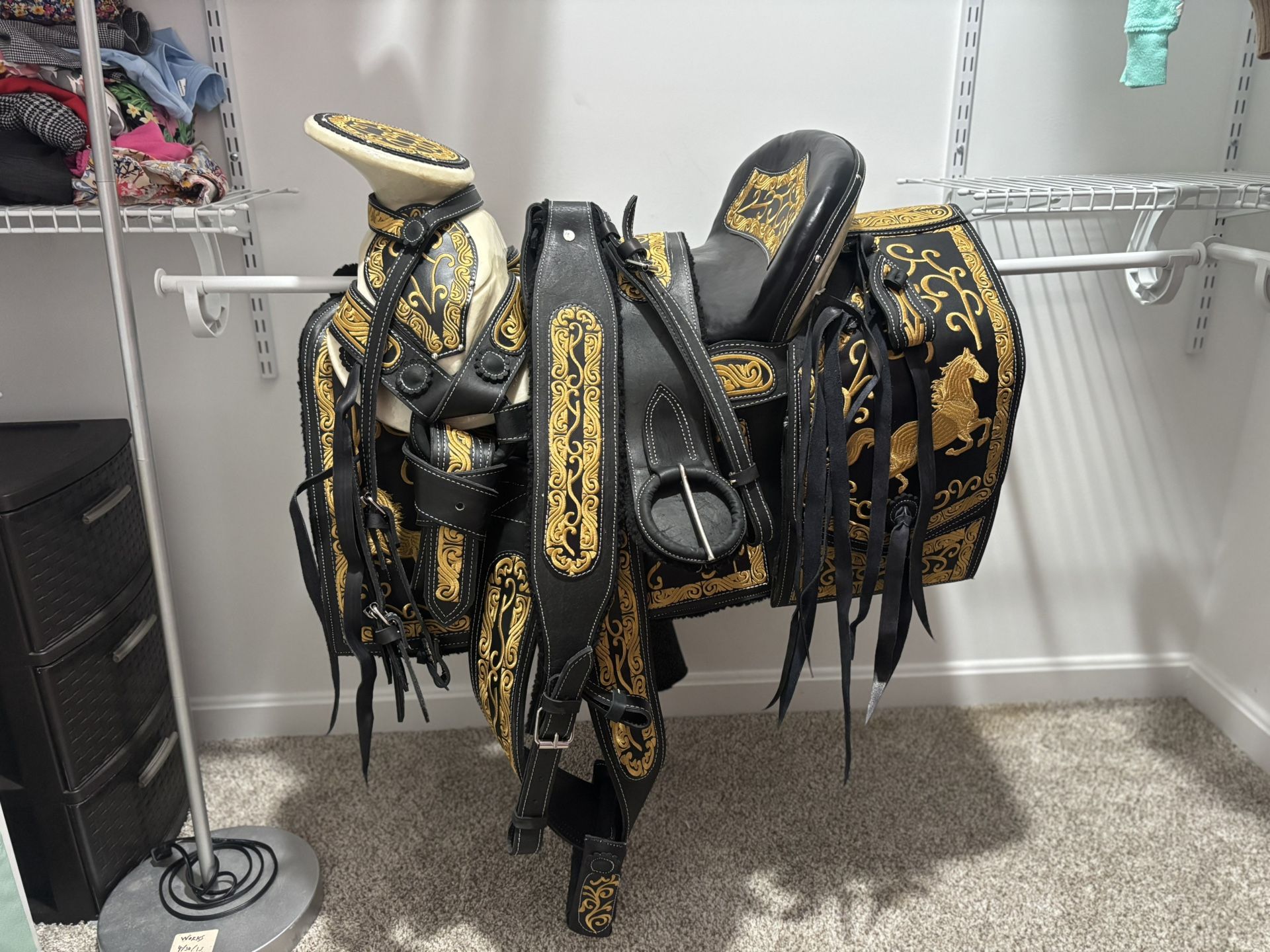 Charro Saddle Authentic, Silla Charra Autentica 