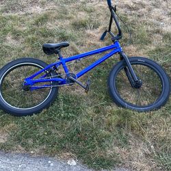 Blue Elite Bmx