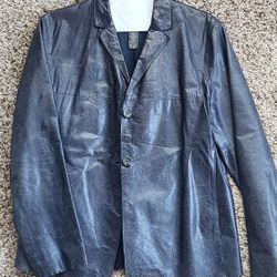 Womens Leather Banana Republic Jacket