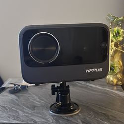 HPPUS Projector – LED Home Theater Projector – HDMI/USB/AV