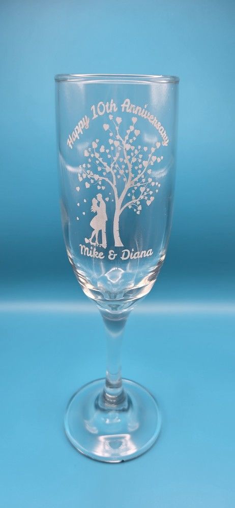 Glass Laser Engraving Wine & Plates