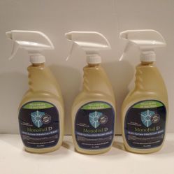 (3) MonoFoil D Multi-Surface Disinfectant Shield Hospital Grade Sprays 24 oz