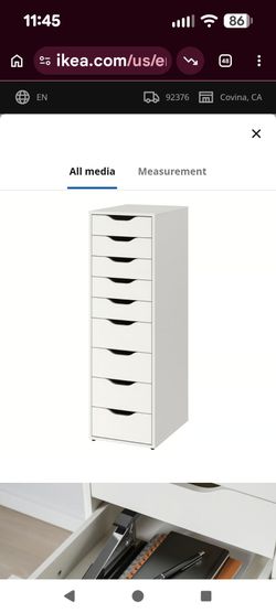 IKEA ALEX DRAWER LIKE NEW
