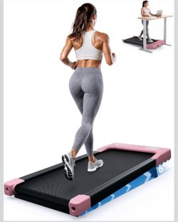 Walking Pad Treadmill Pink