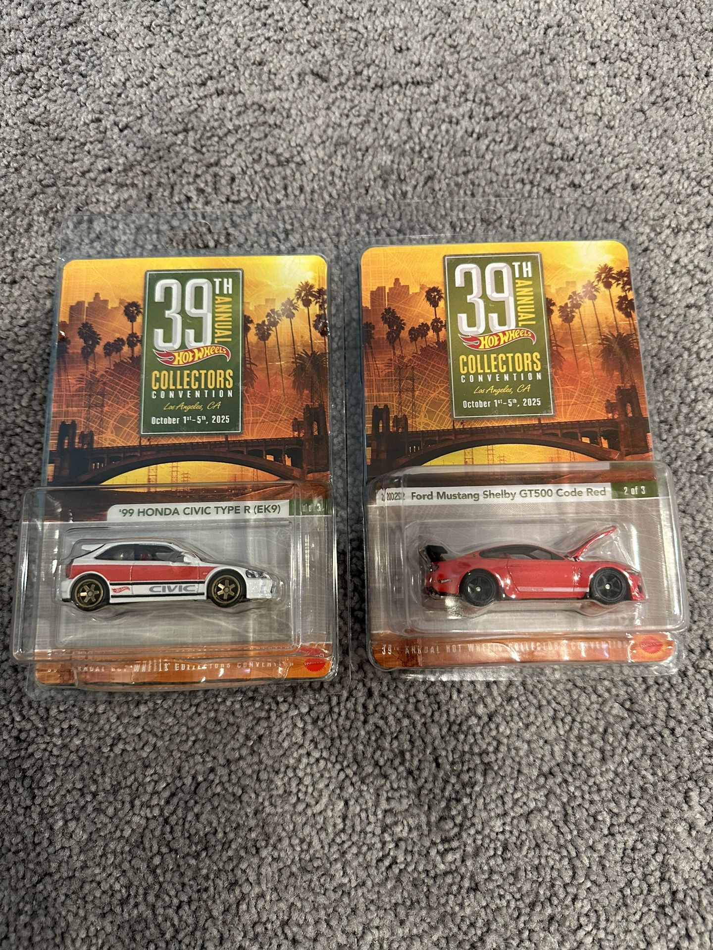 Hotwheel Convention Honda And Mustang 2025