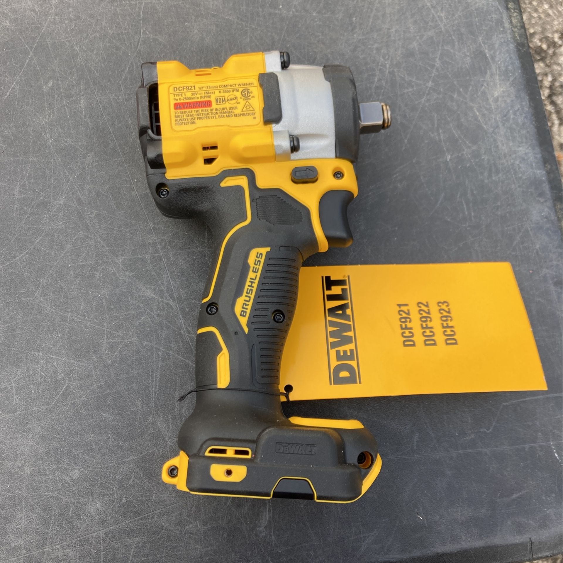 DEWALT 20V 1/2” ATOMIC COMPACT WRENCH 