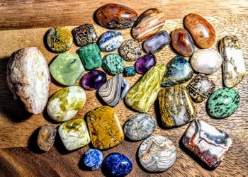 Premium Collection Of 33 Fine Unique Stones, The List Is On The Pictures. Craftsmanship Artisan Fine Cuts.