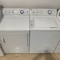WASHER AND DRYER SET GE