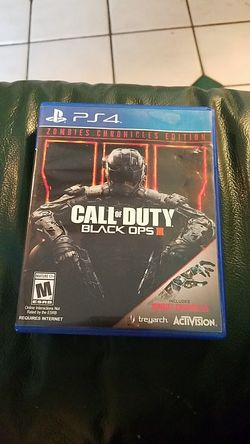 Call of Duty Black Ops 3 Zombies Chronicles PS4