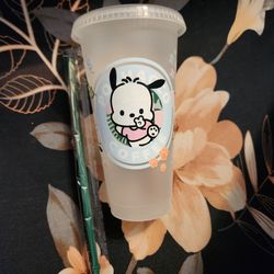 Sanrio Pochacco Starbucks cup (new)