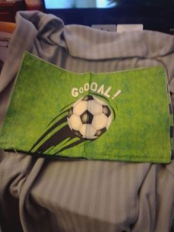 Soccer Themed Decorative Pillowcase