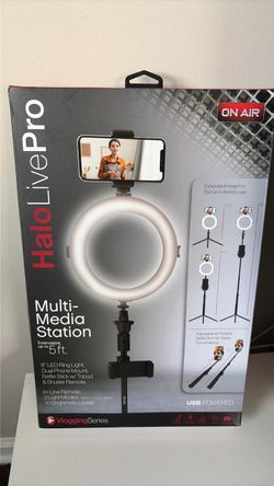✨ Brand New Halo Live Pro Ring Light — Glow Like a Pro! 💖