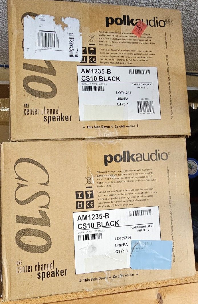 Polk, Center Speakers 