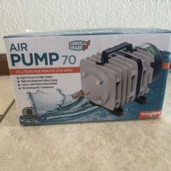 Active Aqua Commercial Air Pump 8 Outlets 60W, 70 L/MIN 