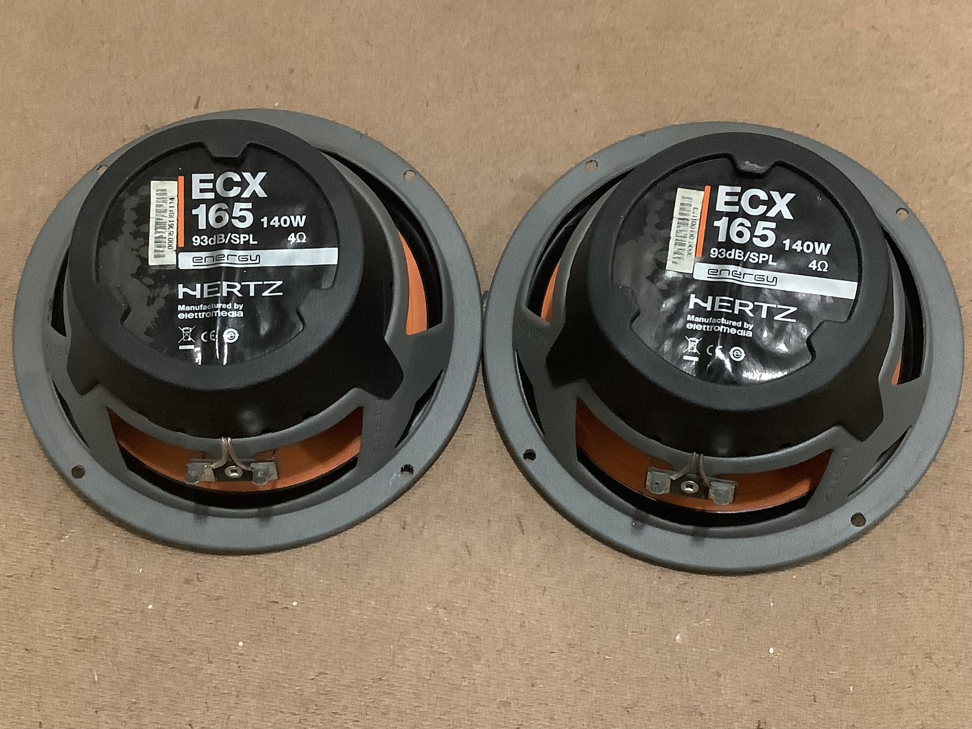 Hertz Energy ECX 165. 2-Way 6.5in. Car Speaker