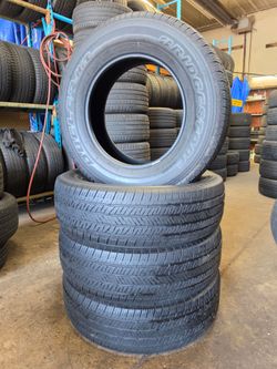 🔥 (4) 255 70 18 Bridgestone Dueler All Season Tires