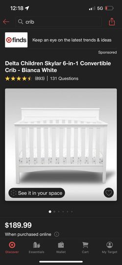 Baby Crib 6 In 1