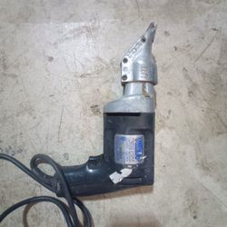 Kett Model K-100 Corded Power Shear 120V 3.2 Amp 2500 RPM Cap.18 GA C.R. 