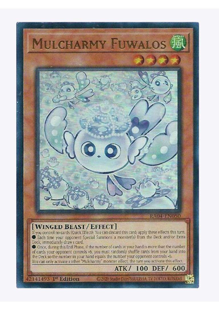 Yugioh Mulcharmy Fuwalos RA04
